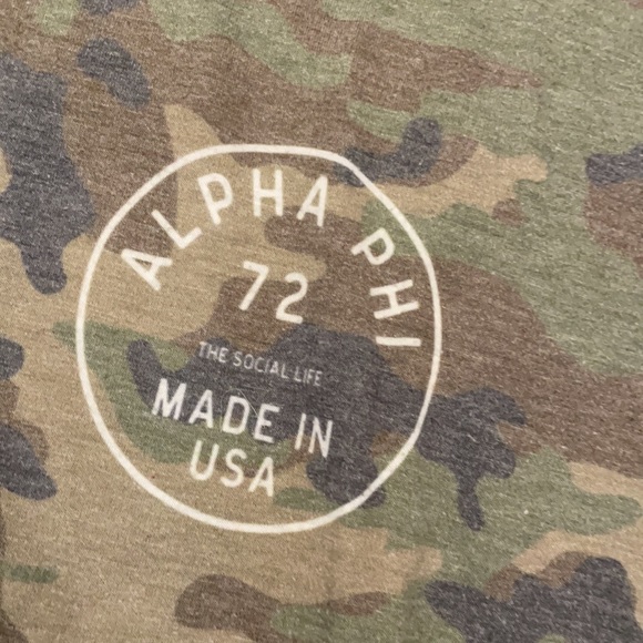 Alpha phi camo tshirt - Picture 2 of 3
